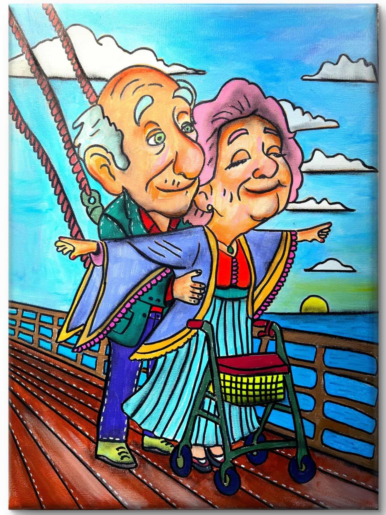 Titanic – Unsinkable – Forever Series Art Print by Ditha de Rablo