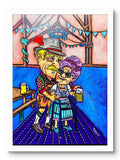 Oktoberfest Sweethearts – Forever Series Art Print by Ditha de Rablo