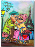 Paris for the Advanced – Forever Series Art Print by Ditha de Rablo