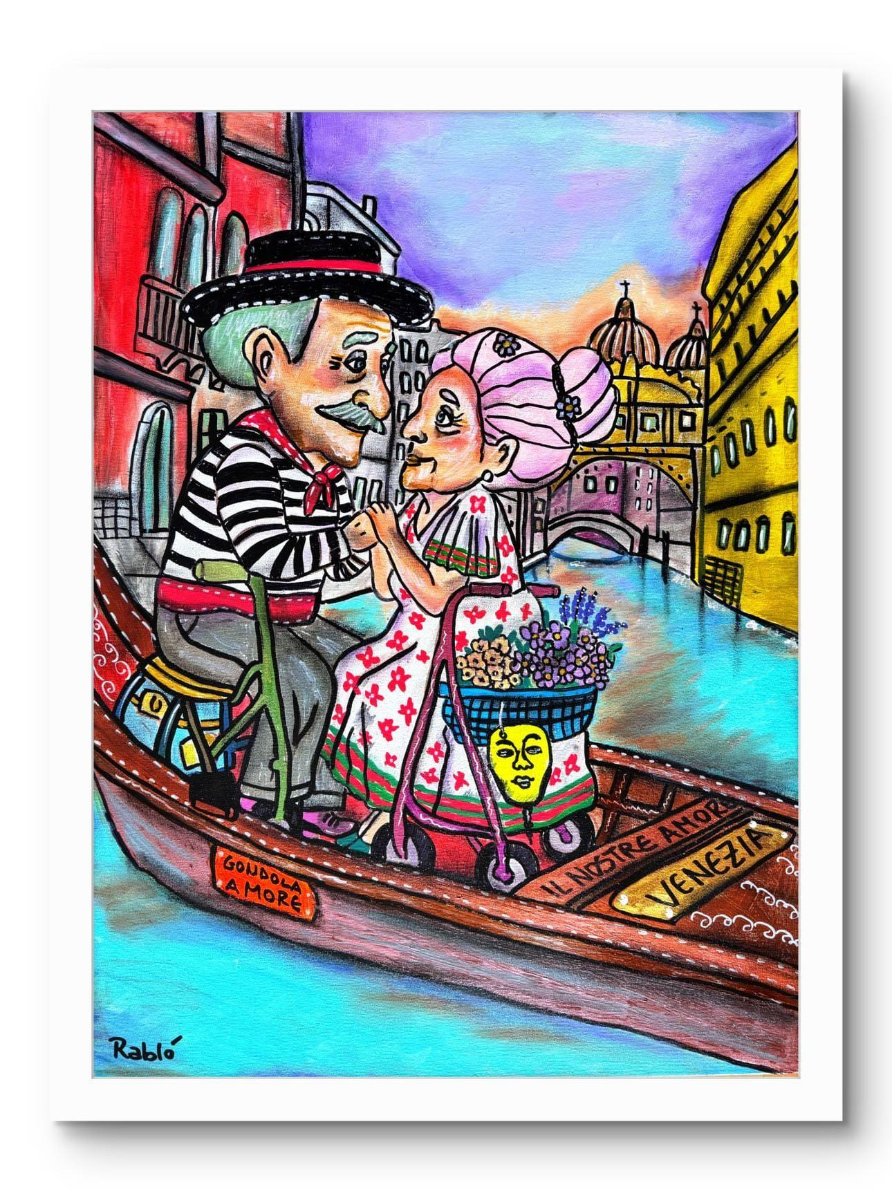 Venice – Forever Series Art Print by Ditha de Rablo