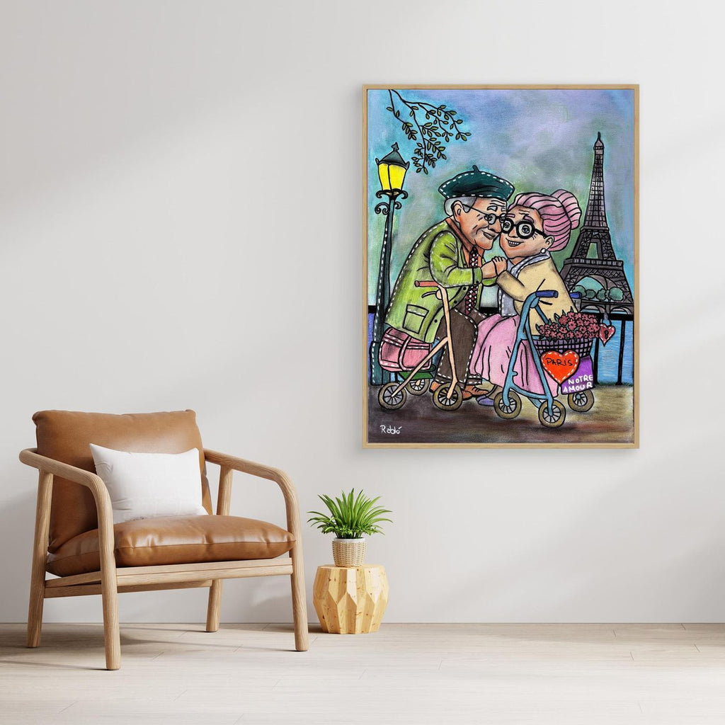 Paris for the Advanced  – Forever Series Art Print by Ditha de Rablo - Copy - Copy