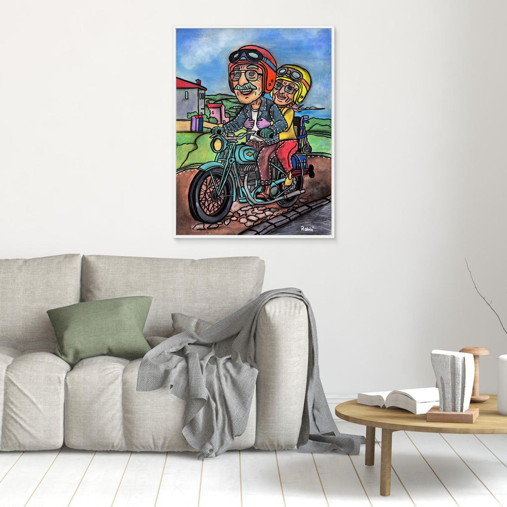 Ungezähmte Freiheit-Forever Series Art Print by Ditha de Rablo