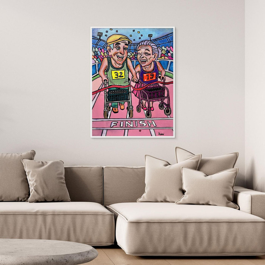 Finish Line – Forever Series Art Print by Ditha de Rablo - Copy