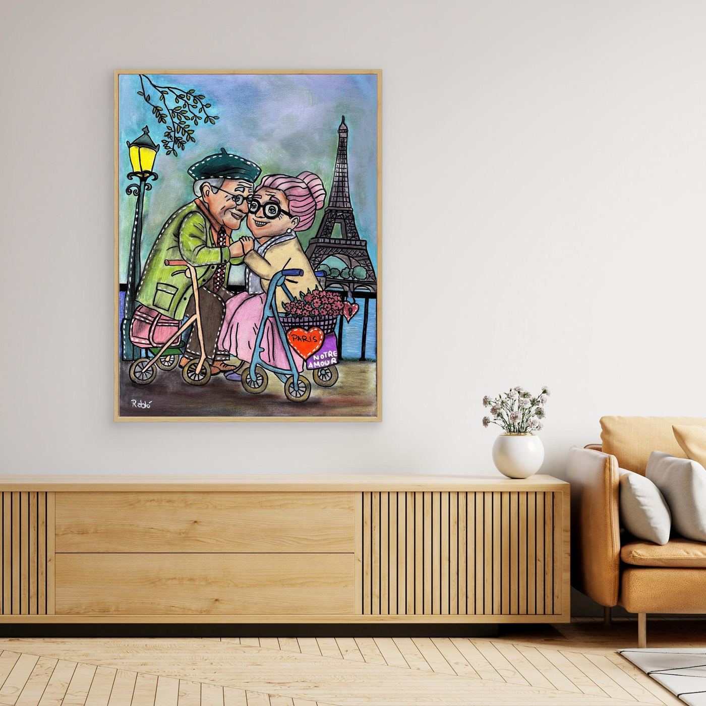 Paris for the Advanced  – Forever Series Art Print by Ditha de Rablo - Copy - Copy