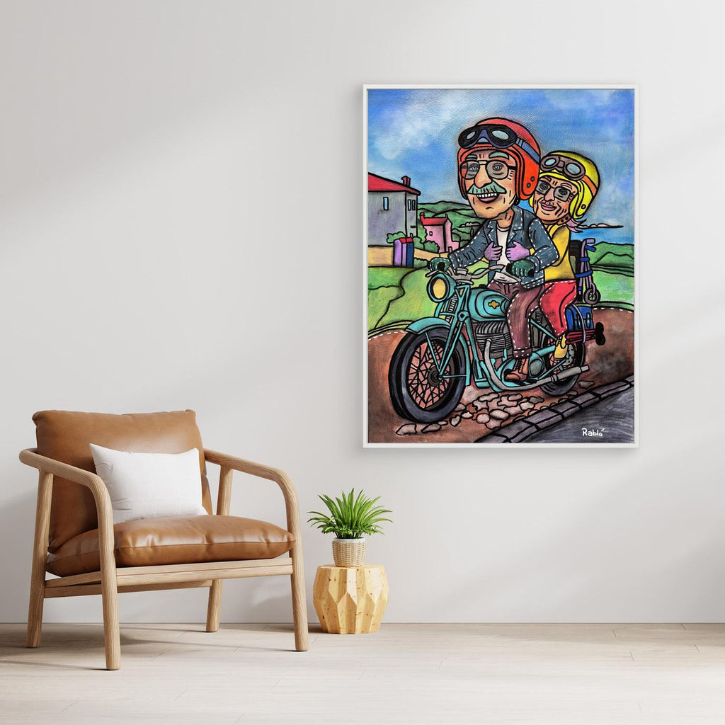 Ungezähmte Freiheit-Forever Series Art Print by Ditha de Rablo