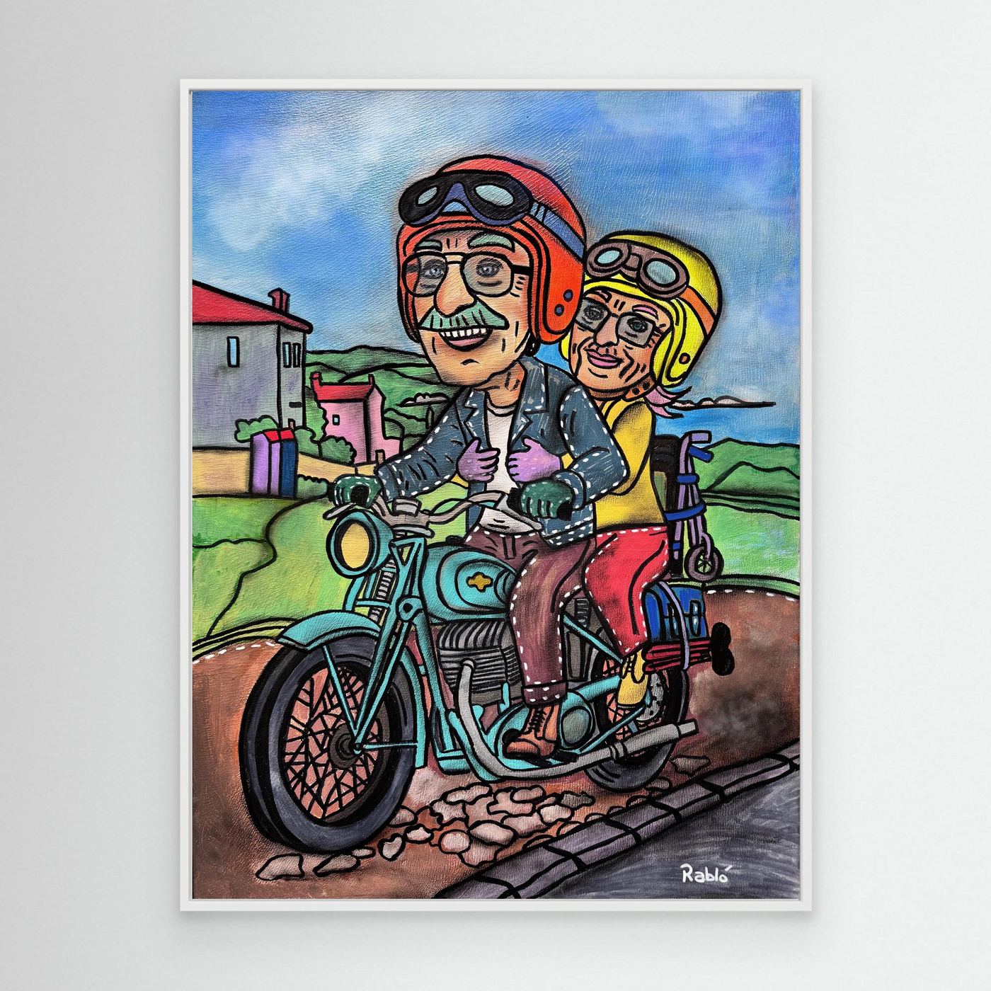 Ungezähmte Freiheit-Forever Series Art Print by Ditha de Rablo