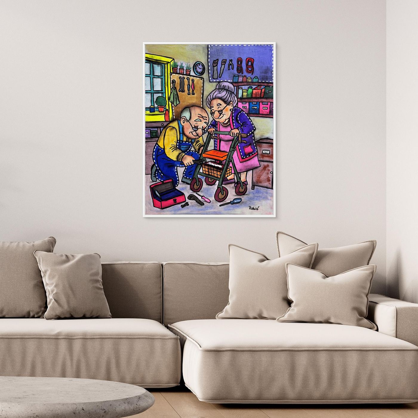 Workshop of Trust – Forever Series Art Print by Ditha de Rablo