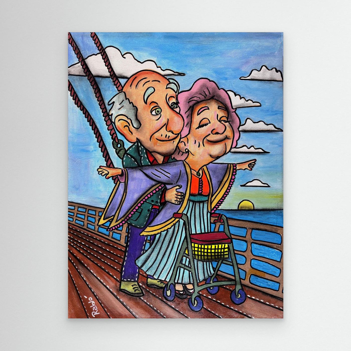 Unsinkable – Forever Series Art Print by Ditha de Rablo– Forever Series Art Print by Ditha de Rablo - Copy - Copy