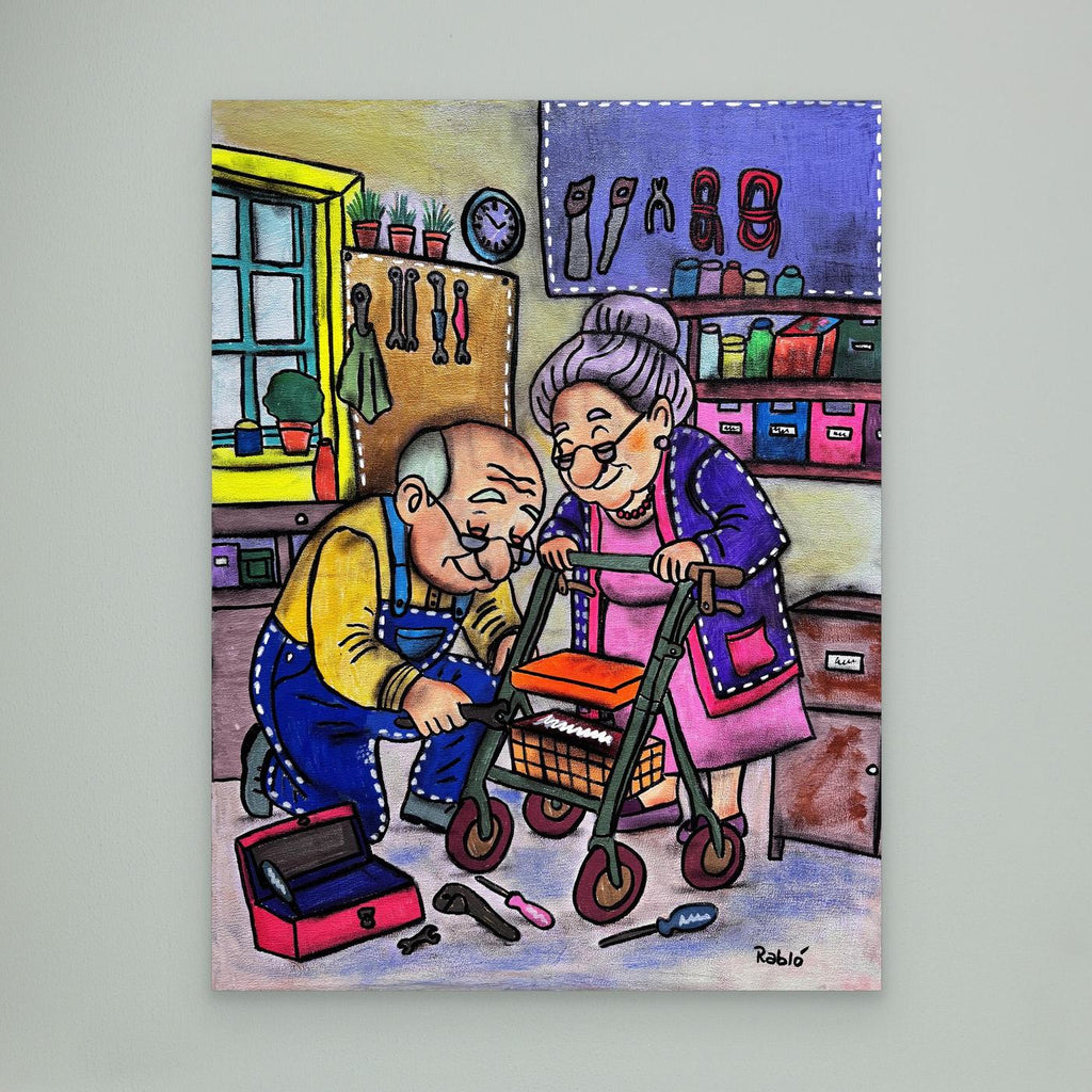 Workshop of Trust – Forever Series Art Print by Ditha de Rablo