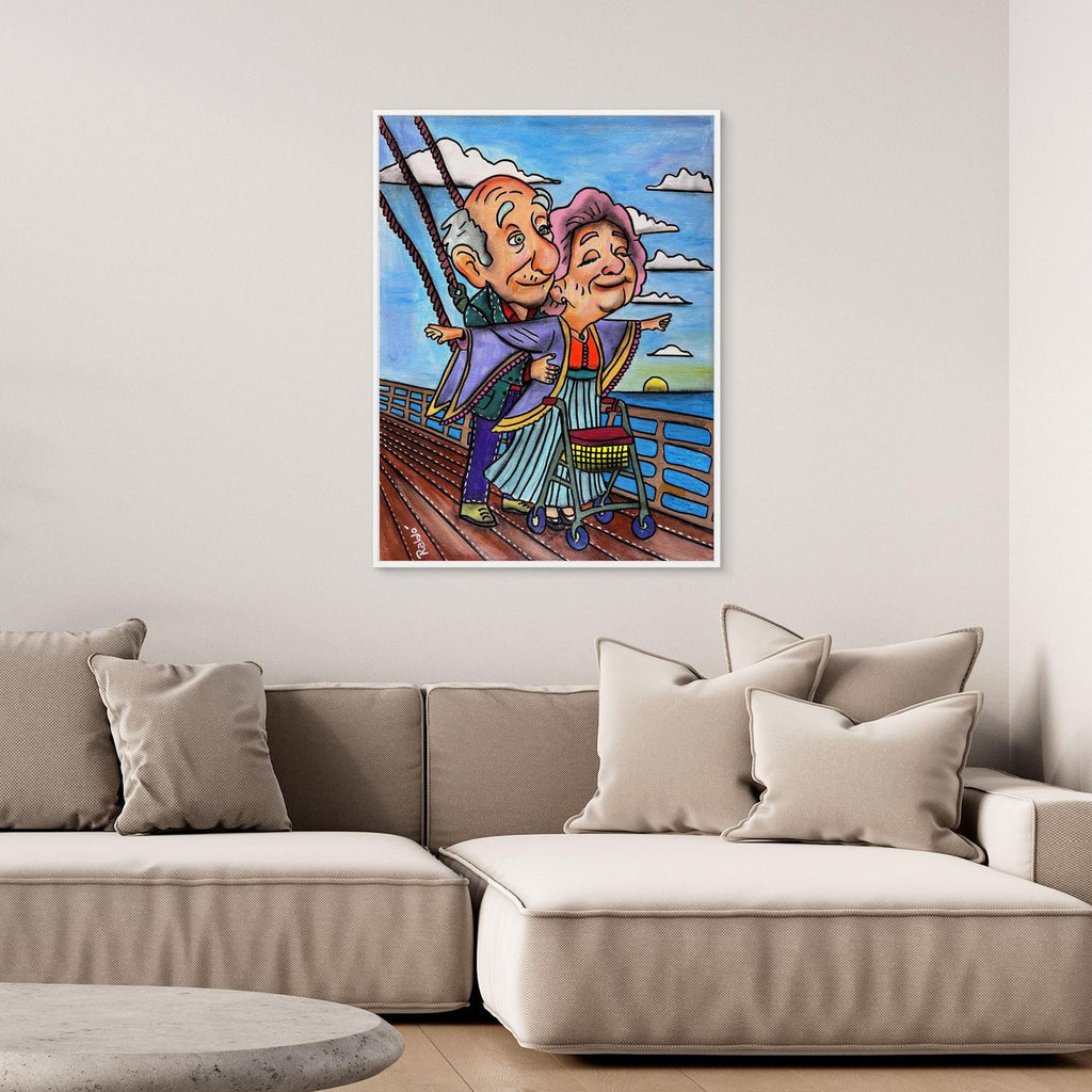 Unsinkable – Forever Series Art Print by Ditha de Rablo– Forever Series Art Print by Ditha de Rablo - Copy - Copy
