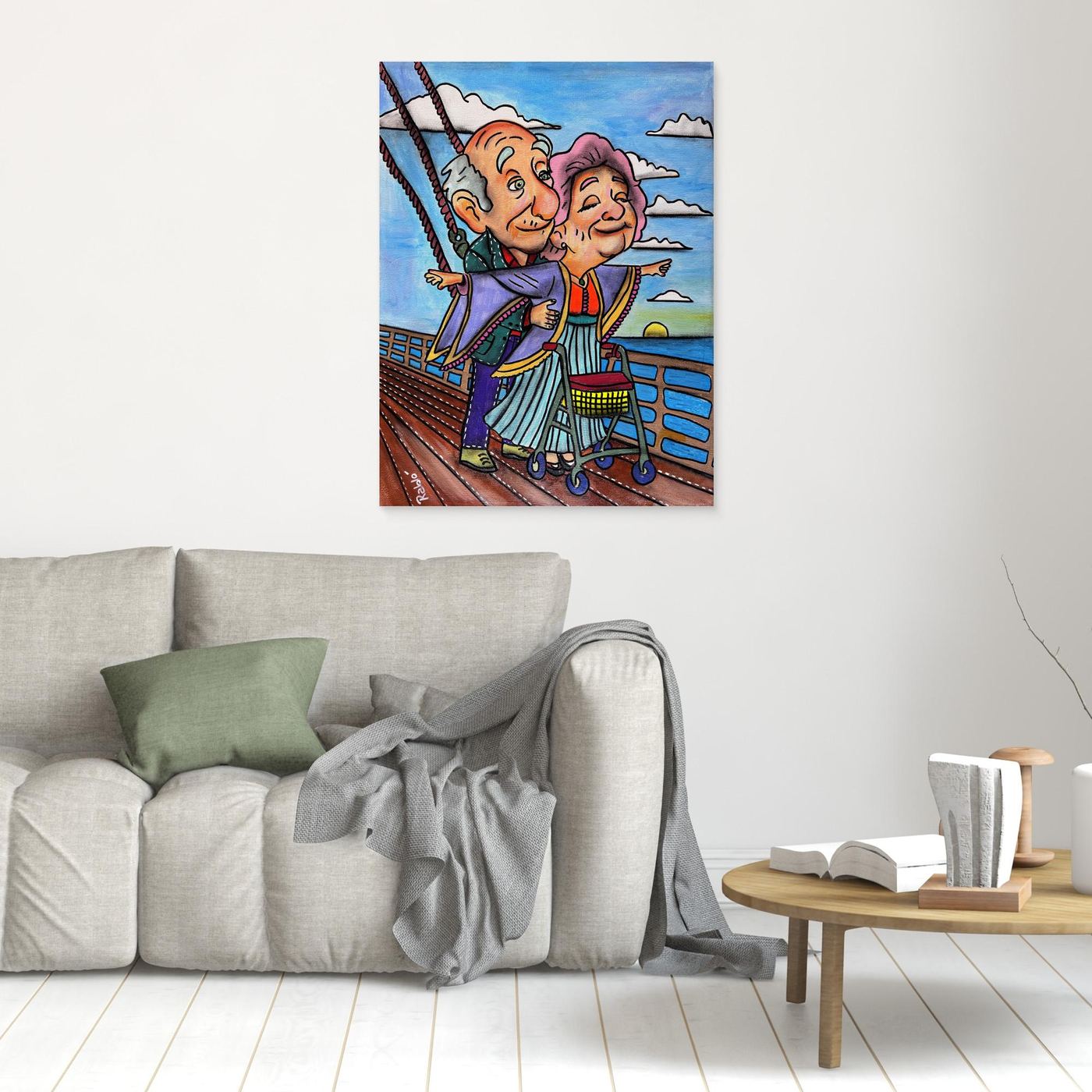 Unsinkable – Forever Series Art Print by Ditha de Rablo– Forever Series Art Print by Ditha de Rablo - Copy - Copy