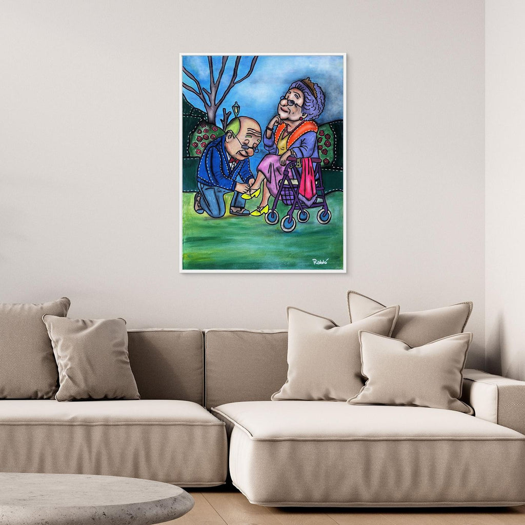 Cinderella 80+ – Forever Series Art Print by Ditha de Rablo - Copy