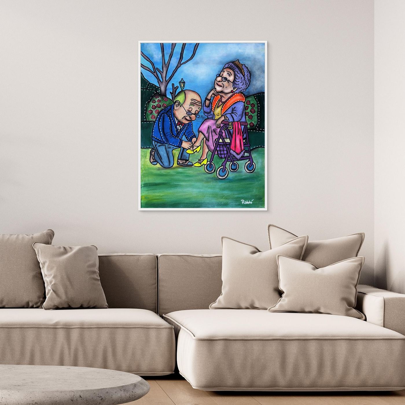 Cinderella 80+ – Forever Series Art Print by Ditha de Rablo - Copy