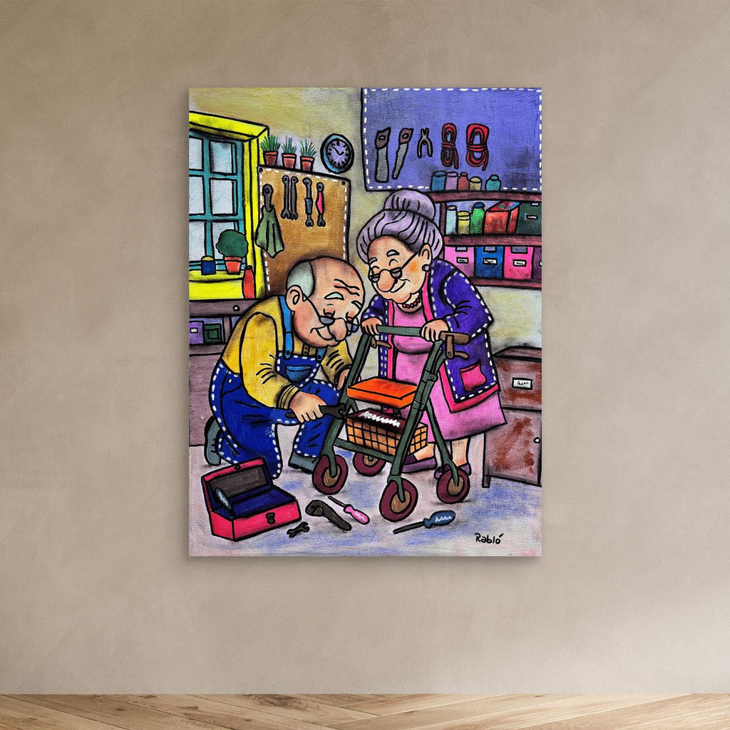 Workshop of Trust – Forever Series Art Print by Ditha de Rablo