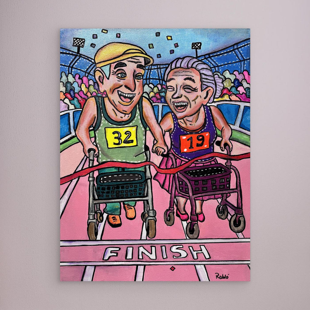 Finish Line – Forever Series Art Print by Ditha de Rablo - Copy