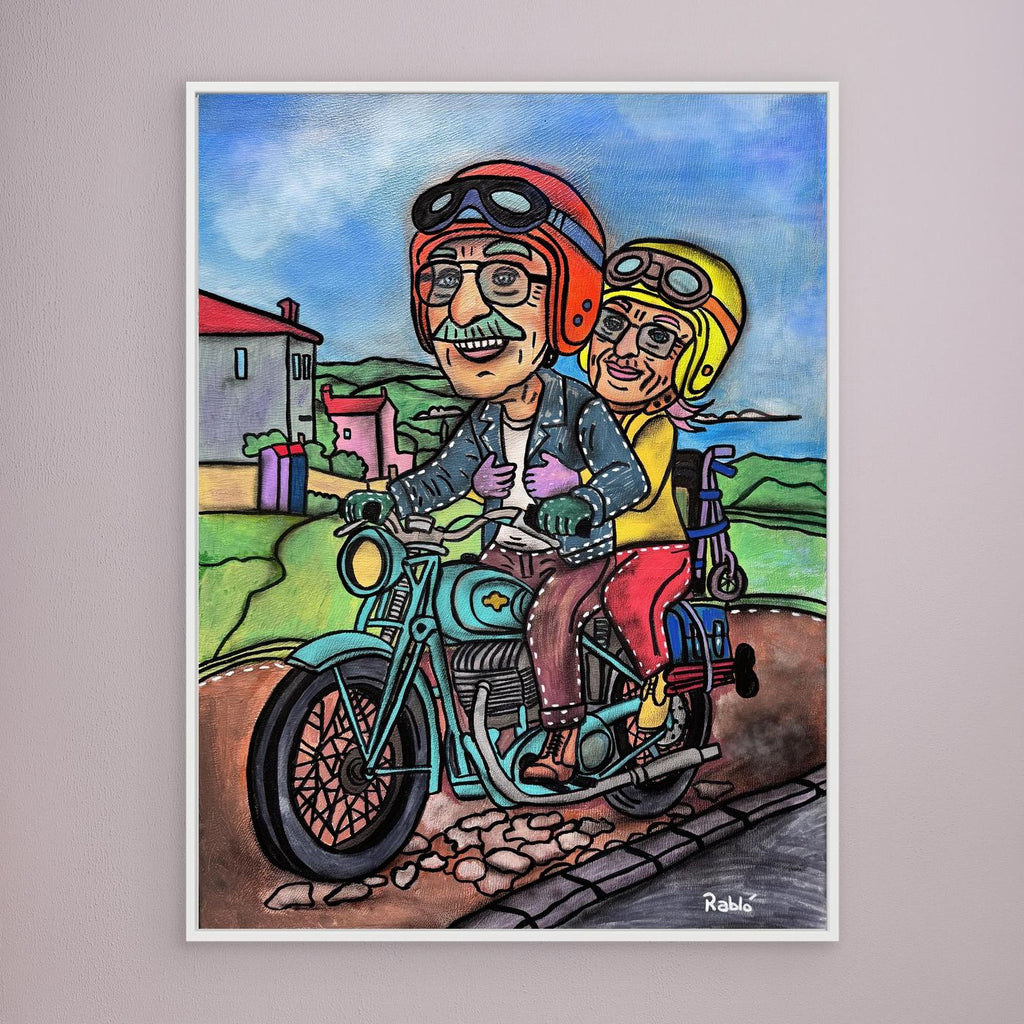 Ungezähmte Freiheit-Forever Series Art Print by Ditha de Rablo