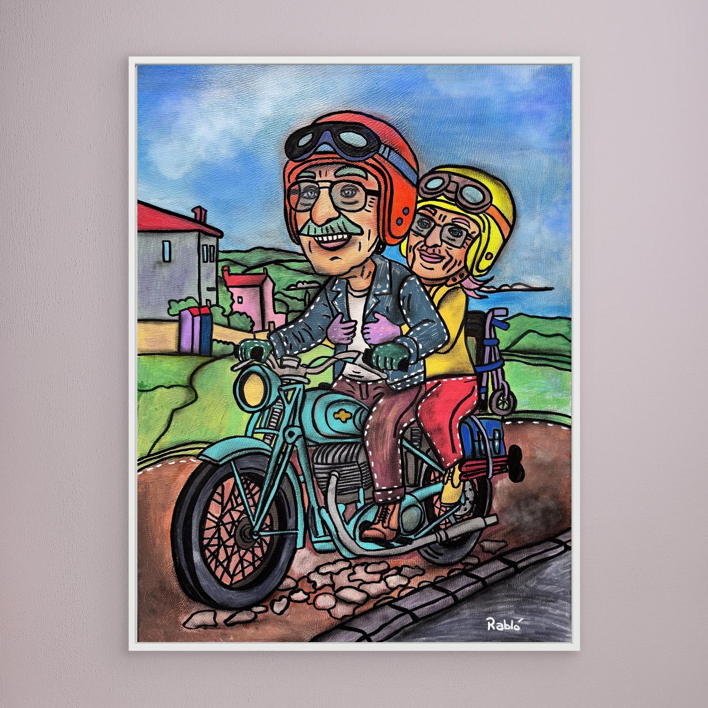 Ungezähmte Freiheit-Forever Series Art Print by Ditha de Rablo