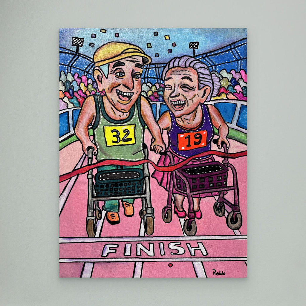 Finish Line – Forever Series Art Print by Ditha de Rablo - Copy