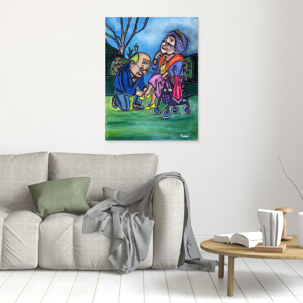 Cinderella 80+ – Forever Series Art Print by Ditha de Rablo - Copy