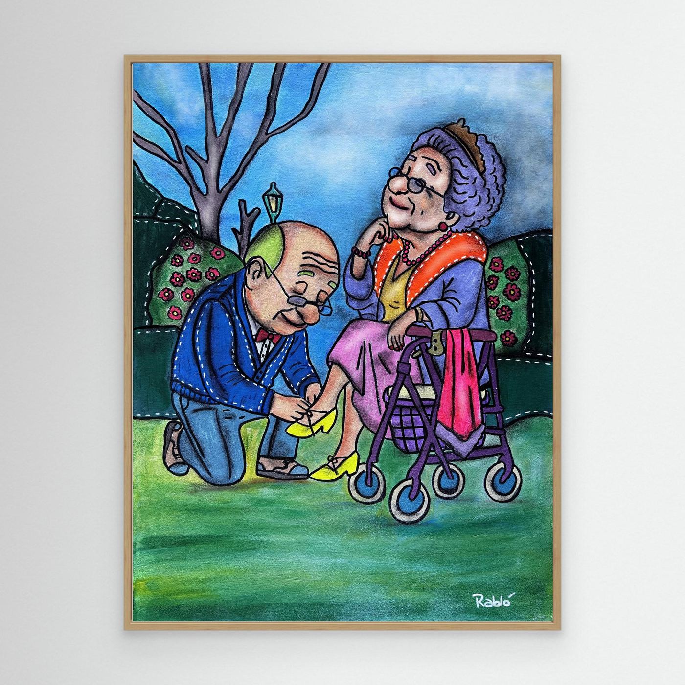 Cinderella 80+ – Forever Series Art Print by Ditha de Rablo - Copy