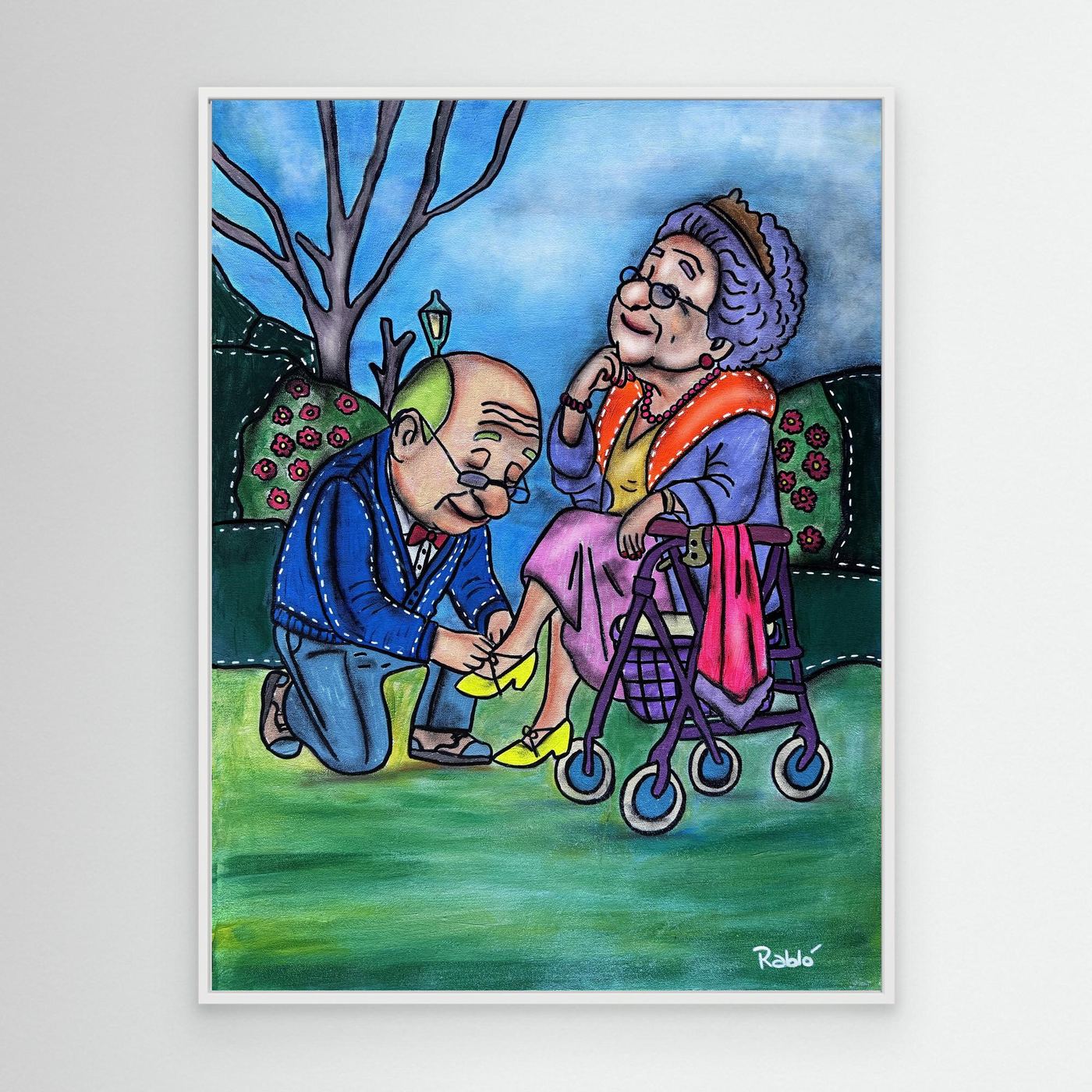 Cinderella 80+ – Forever Series Art Print by Ditha de Rablo - Copy