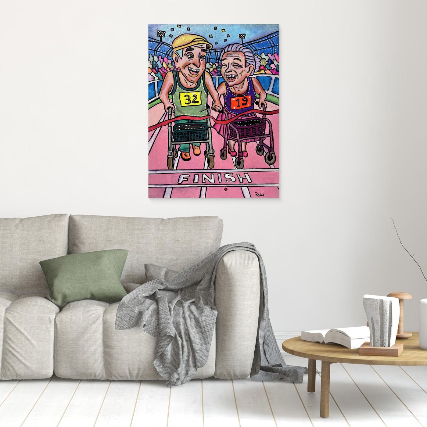 Finish Line – Forever Series Art Print by Ditha de Rablo - Copy