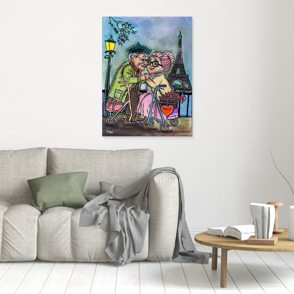 Paris for the Advanced  – Forever Series Art Print by Ditha de Rablo - Copy - Copy