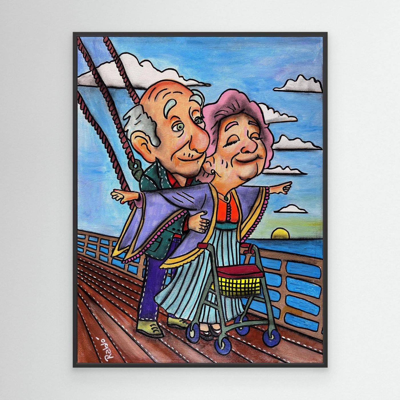 Unsinkable – Forever Series Art Print by Ditha de Rablo– Forever Series Art Print by Ditha de Rablo - Copy - Copy
