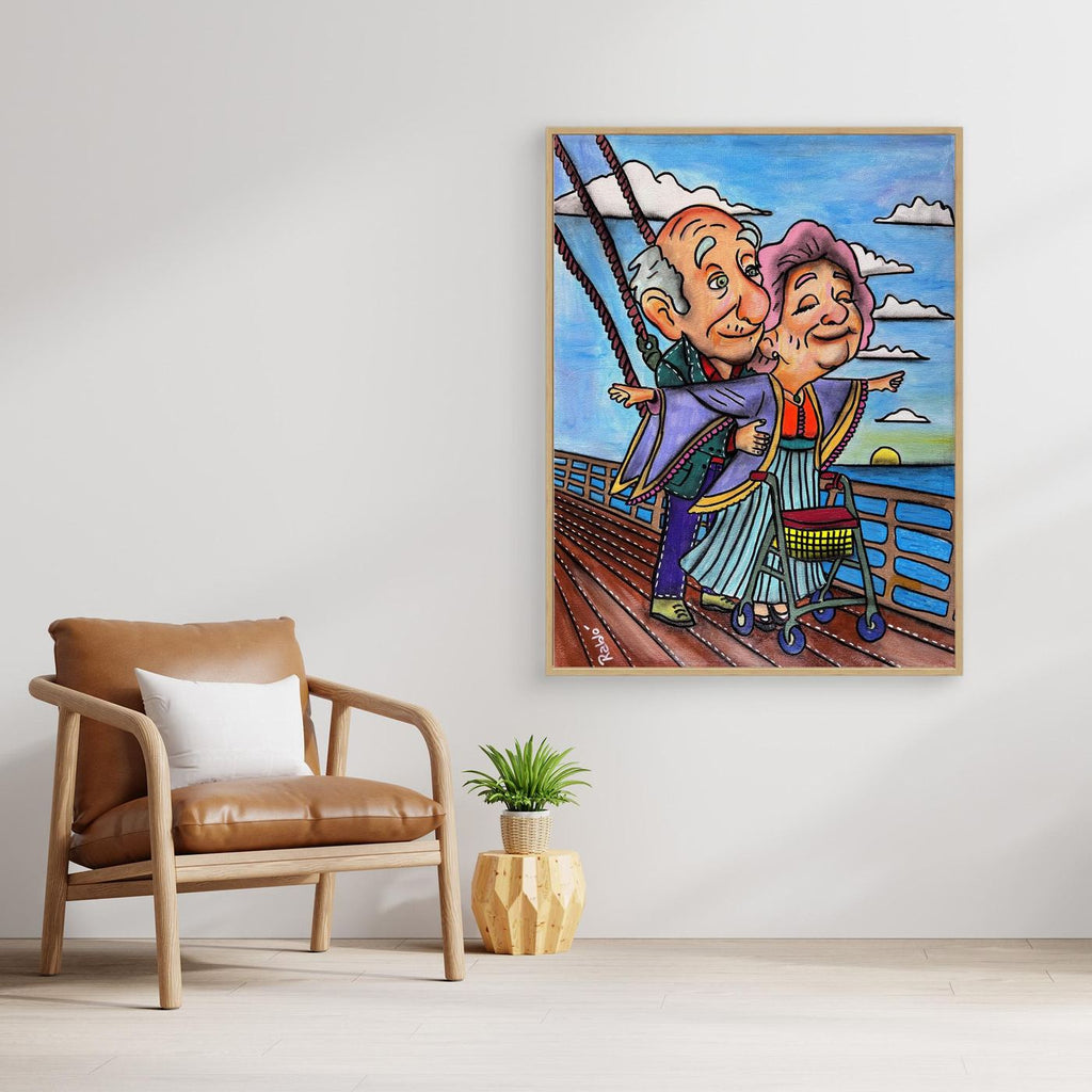 Unsinkable – Forever Series Art Print by Ditha de Rablo– Forever Series Art Print by Ditha de Rablo - Copy - Copy