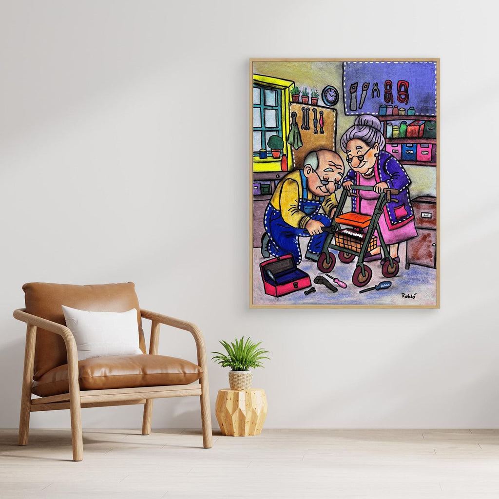Workshop of Trust – Forever Series Art Print by Ditha de Rablo