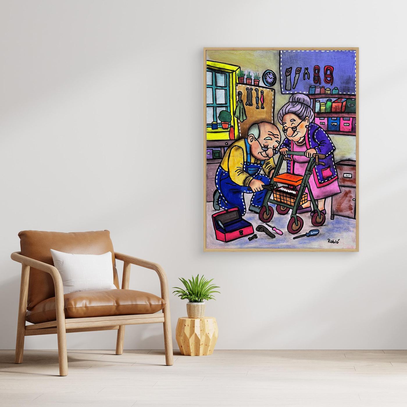Workshop of Trust – Forever Series Art Print by Ditha de Rablo