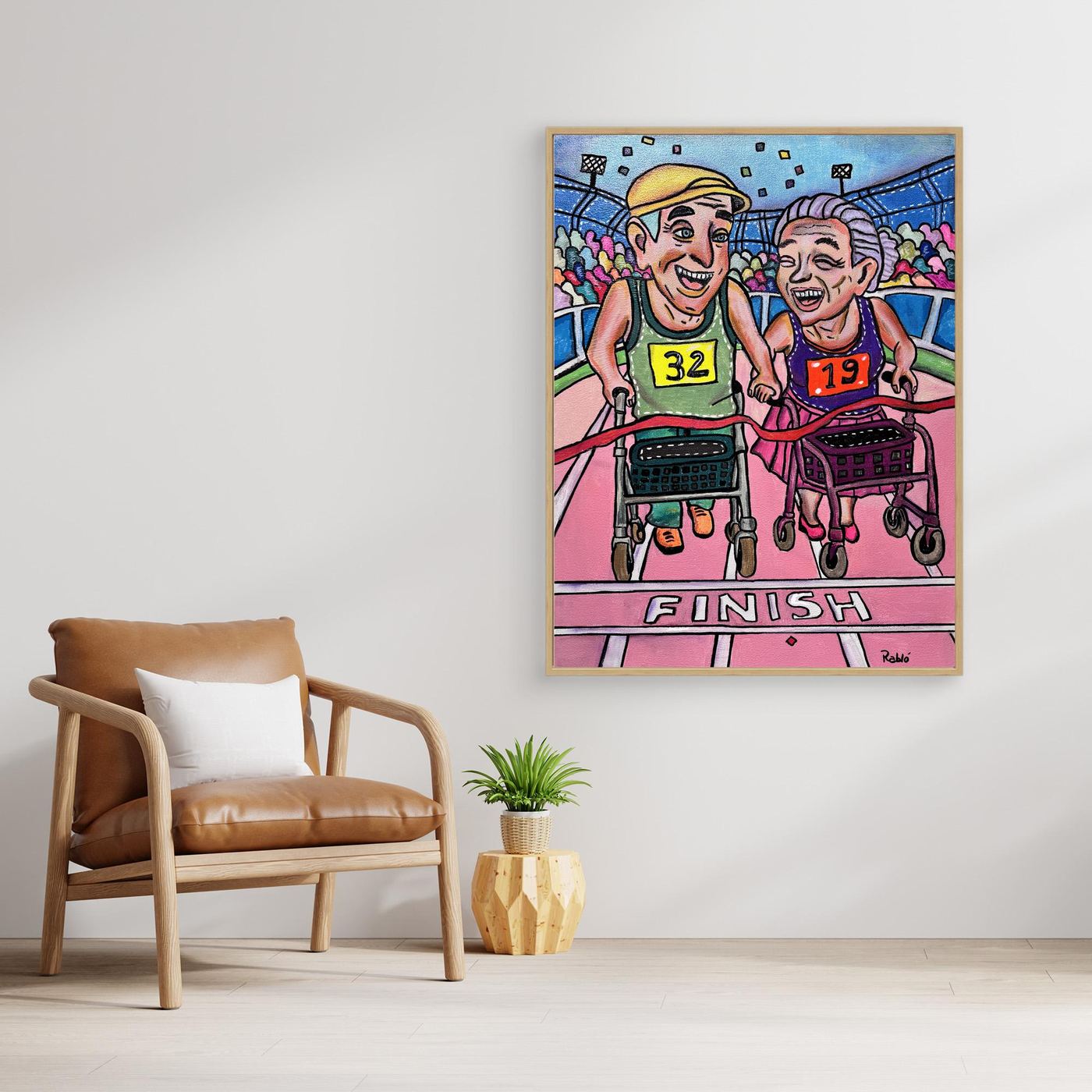 Finish Line – Forever Series Art Print by Ditha de Rablo - Copy
