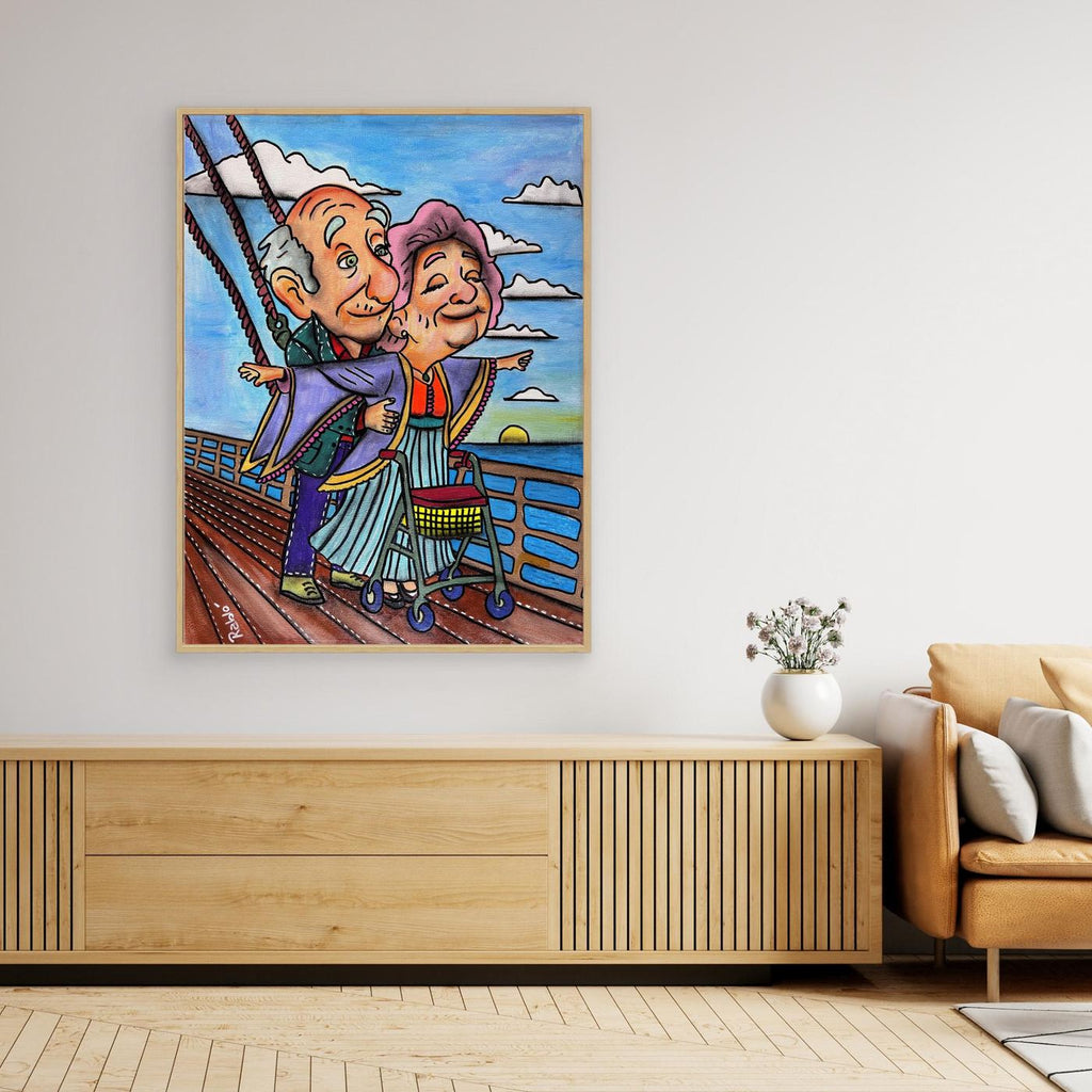 Unsinkable – Forever Series Art Print by Ditha de Rablo– Forever Series Art Print by Ditha de Rablo - Copy - Copy