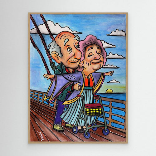 Unsinkable – Forever Series Art Print by Ditha de Rablo– Forever Series Art Print by Ditha de Rablo - Copy - Copy