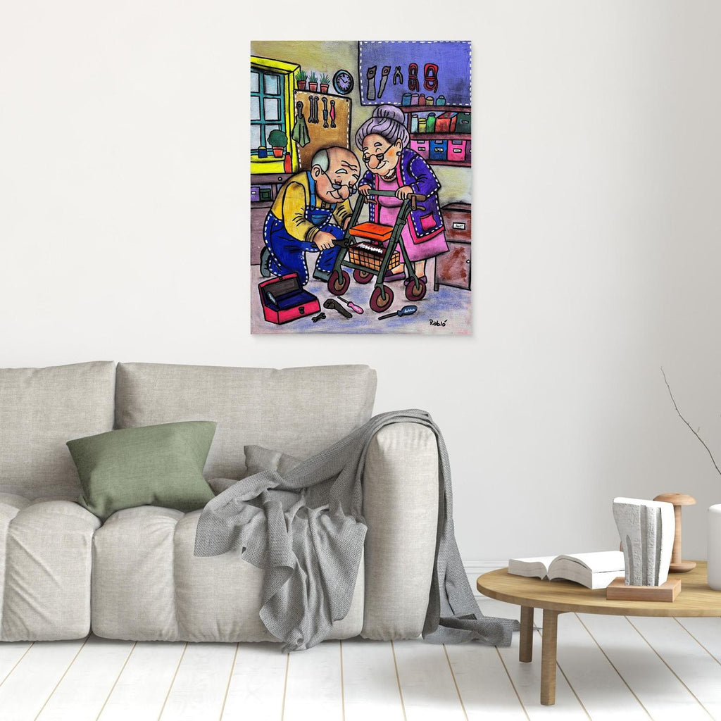 Workshop of Trust – Forever Series Art Print by Ditha de Rablo