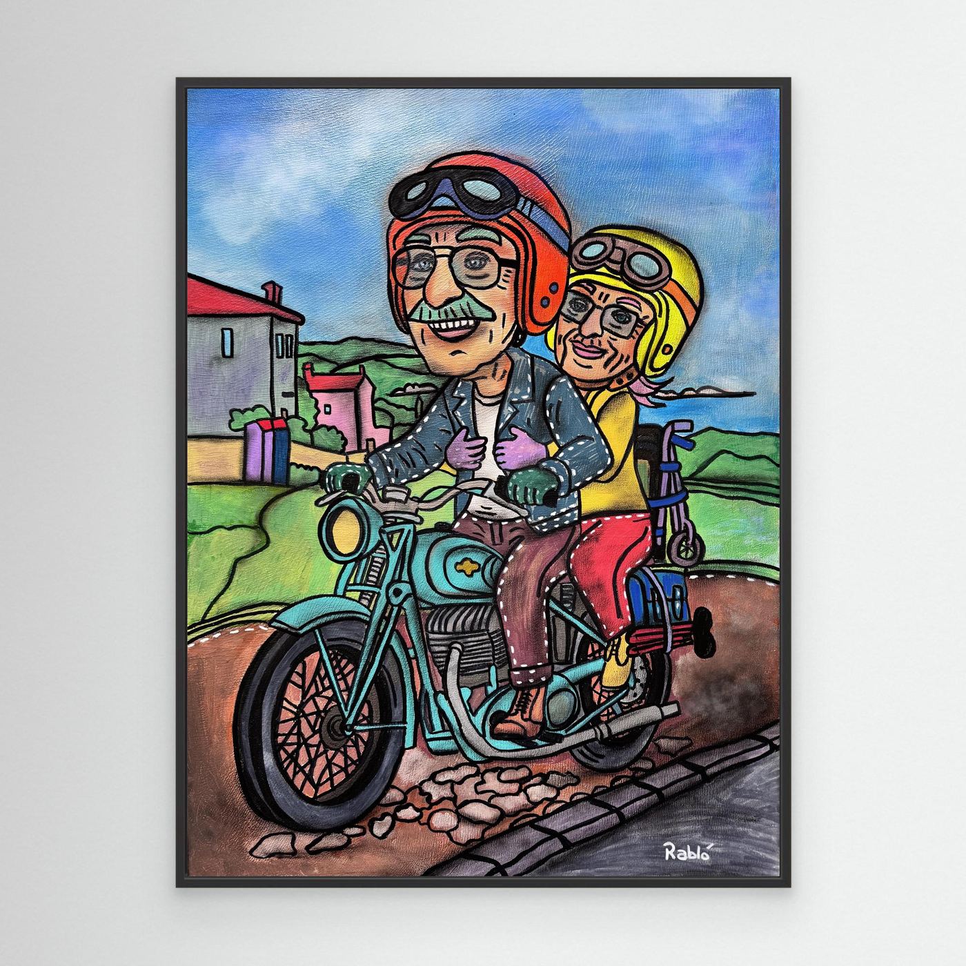 Ungezähmte Freiheit-Forever Series Art Print by Ditha de Rablo