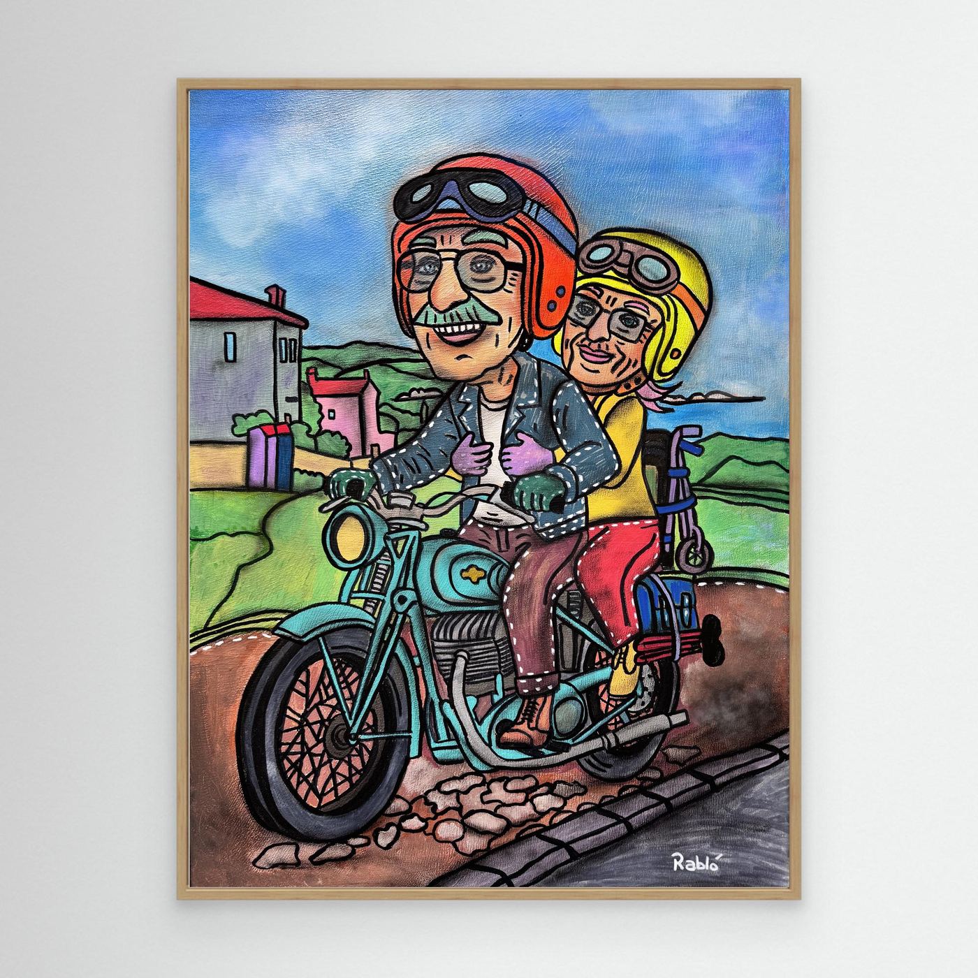 Ungezähmte Freiheit-Forever Series Art Print by Ditha de Rablo