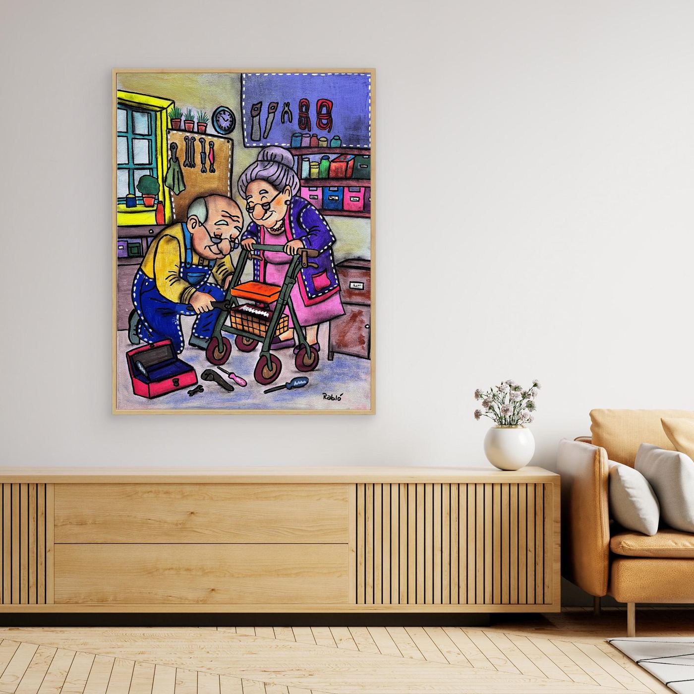 Workshop of Trust – Forever Series Art Print by Ditha de Rablo