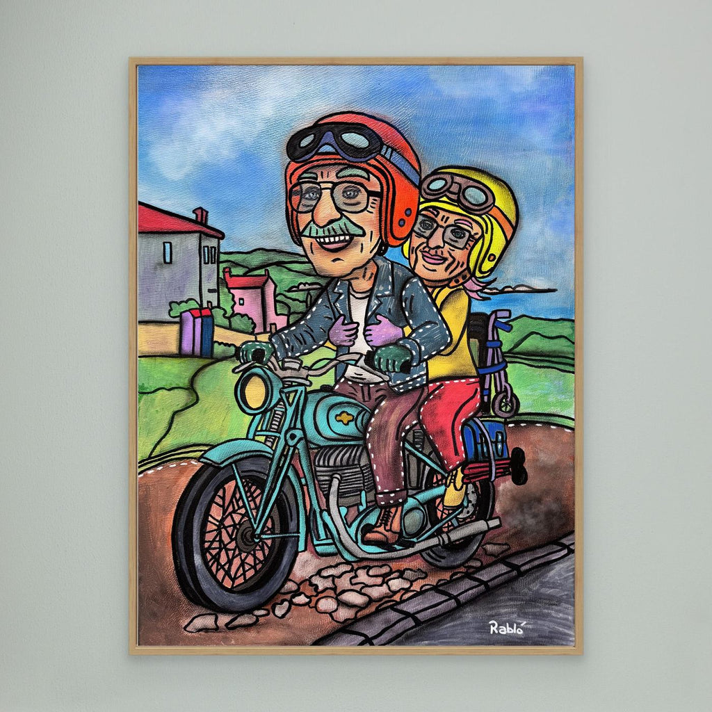Ungezähmte Freiheit-Forever Series Art Print by Ditha de Rablo