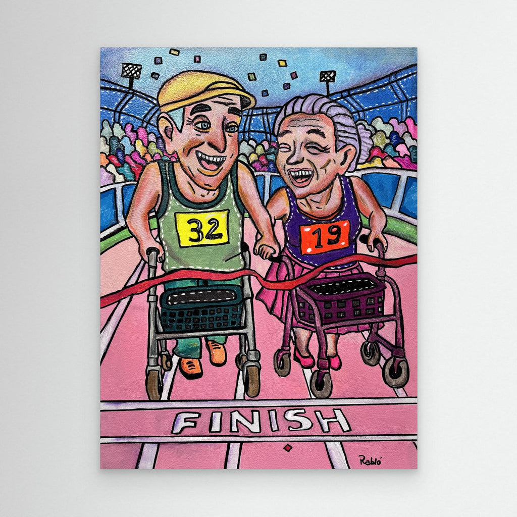 Zieleinlauf-Forever Series Art Print by Ditha de Rablo - Copy
