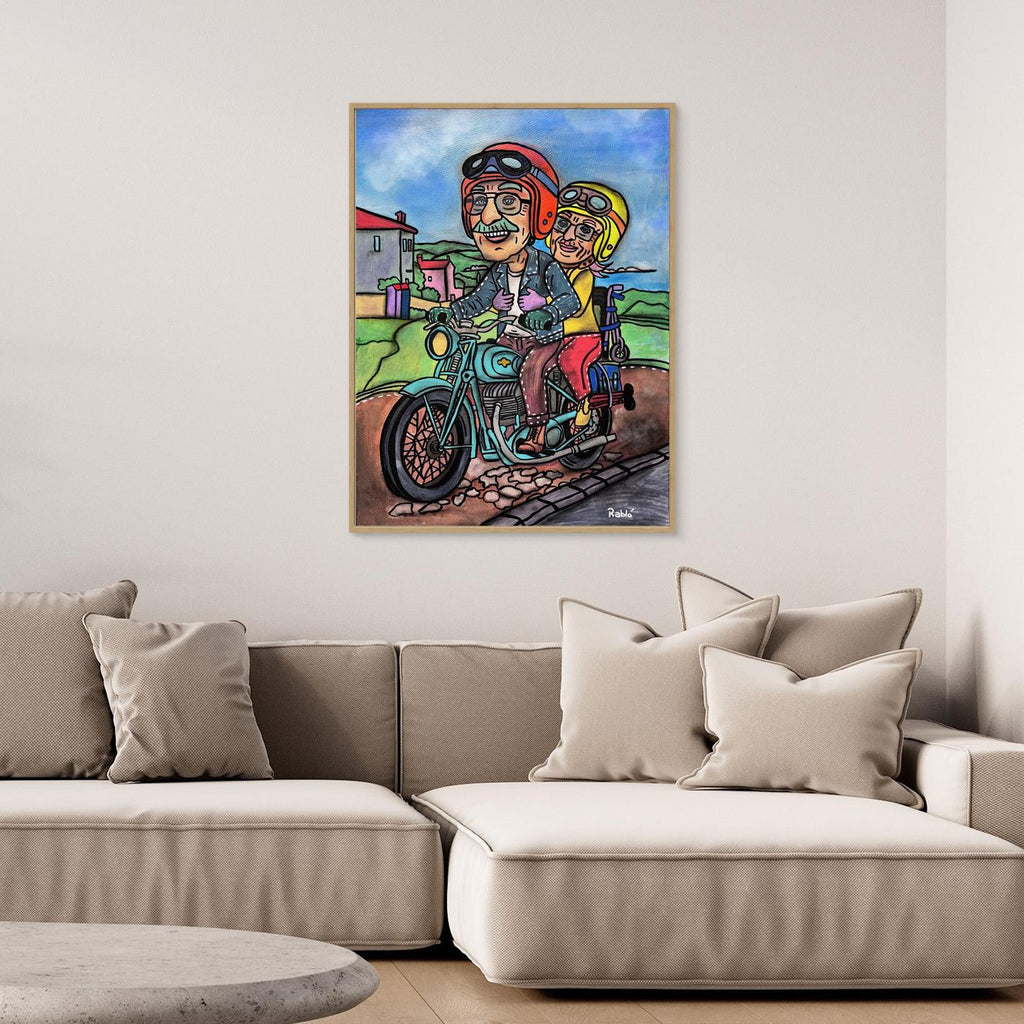 Ungezähmte Freiheit-Forever Series Art Print by Ditha de Rablo
