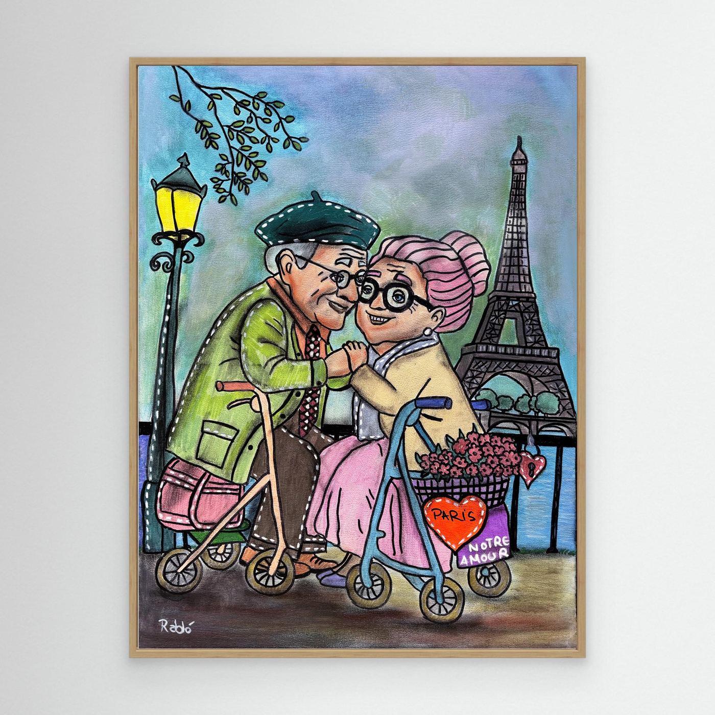 Paris for the Advanced  – Forever Series Art Print by Ditha de Rablo - Copy - Copy
