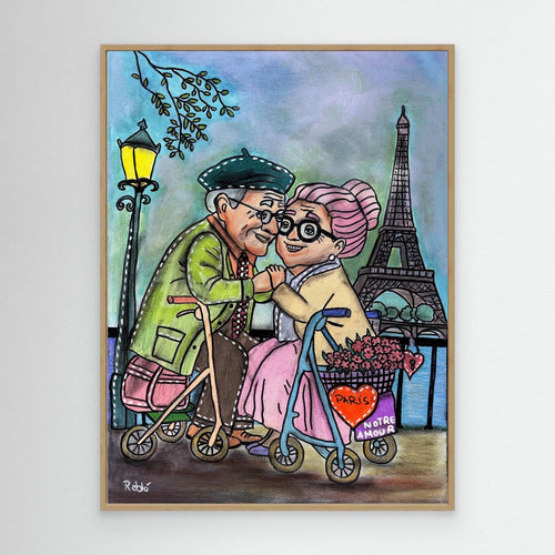 Paris for the Advanced  – Forever Series Art Print by Ditha de Rablo - Copy - Copy
