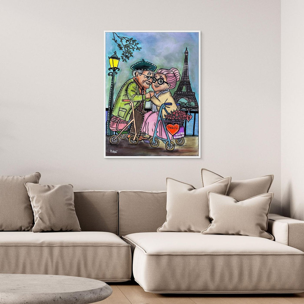 Paris for the Advanced  – Forever Series Art Print by Ditha de Rablo - Copy - Copy