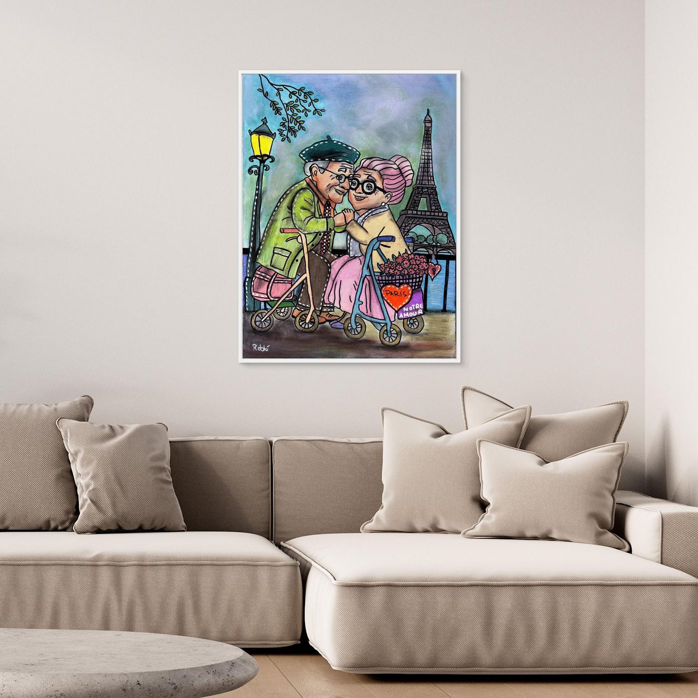 Paris for the Advanced  – Forever Series Art Print by Ditha de Rablo - Copy - Copy