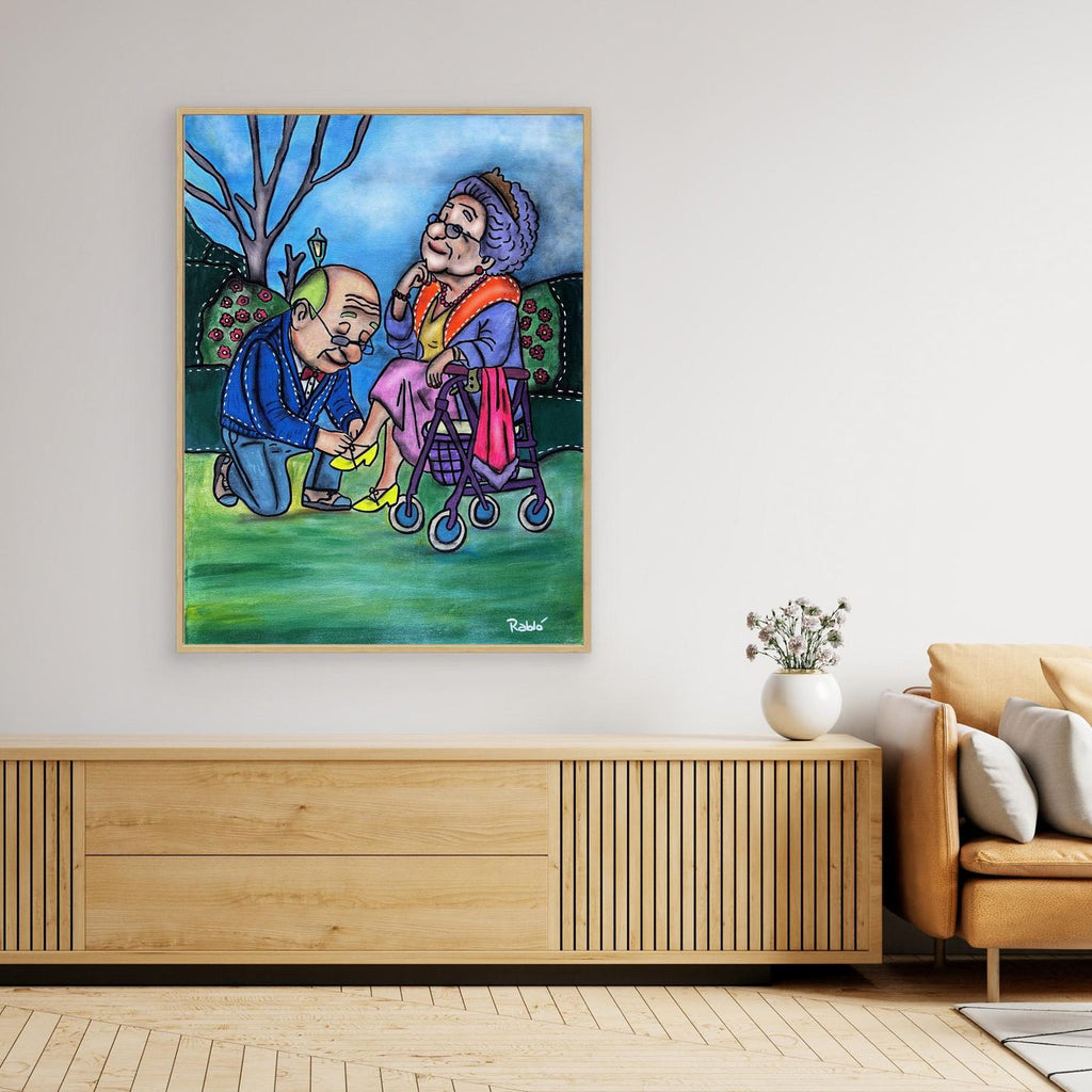 Cinderella 80+ – Forever Series Art Print by Ditha de Rablo - Copy